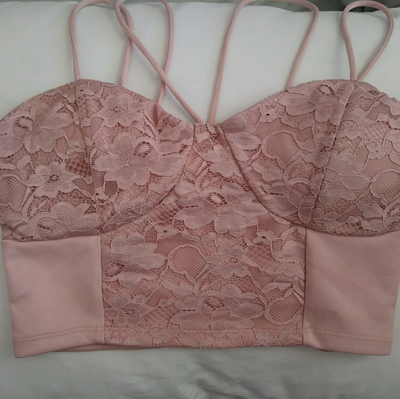 Charlotte Russe Tops - Crop top